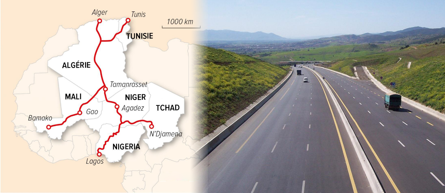Trans-Saharan Road in Algeria